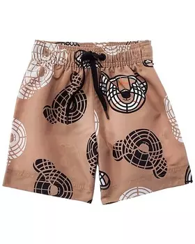 Пляжные шорты Burberry Malcolm Bears, бежевый