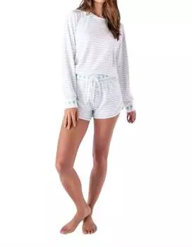 Пляжные шорты цвета слоновой кости с большим количеством беспокойств PJ Salvage