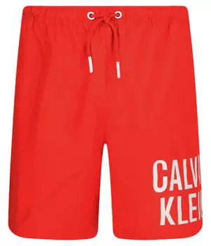 Пляжные шорты детские Calvin Klein Swimwear длинные, красный