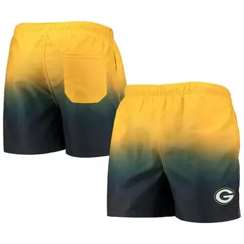 Пляжные шорты FOCO Green Bay Packers, золотой