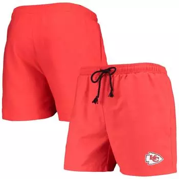 Пляжные шорты FOCO Kansas City Chiefs, красный