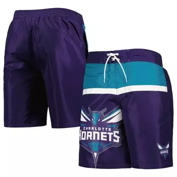 Пляжные шорты G-III Sports by Carl Banks Charlotte Hornets, фиолетовый