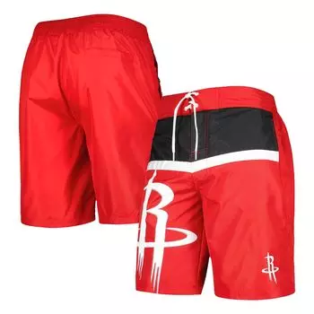 Пляжные шорты G-III Sports by Carl Banks Houston Rockets, красный