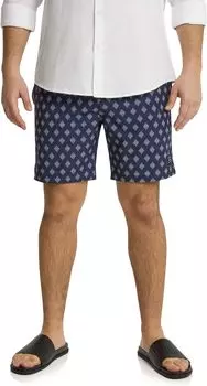 Пляжные шорты Johnny Bigg Big & Tall Morocco Geo Print Swim Shorts, темно-синий