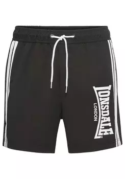 Пляжные шорты Lonsdale, черный