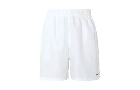 Пляжные шорты мужские белые/черные Nike, белый/черный