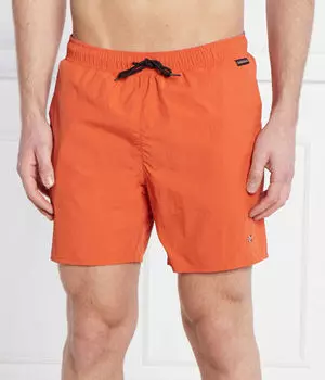 Пляжные шорты мужские Napapijri на кулиске, оранжевый