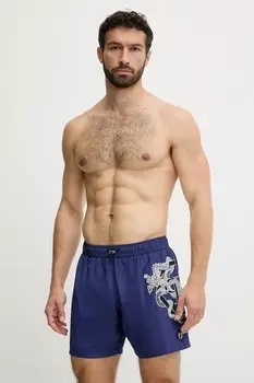Пляжные шорты Philipp Plein, темно-синий