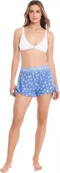 Пляжные шорты Polo Ralph Lauren Bandana Print Shorts Cover-Up, синий