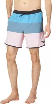 Пляжные шорты Quiksilver 17" Surfsilk Tijuana Volley Shorts, цвет Prism Pink