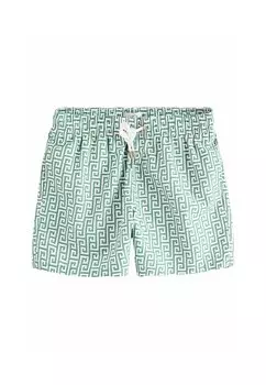 Пляжные шорты REGULAR FIT - PRINTED Next, зеленый