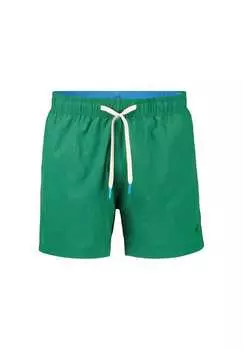 Пляжные шорты с внутренними трусами Lerros, зеленый