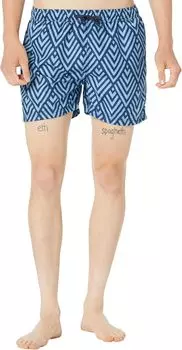 Пляжные шорты Selected Homme Classic Swimshorts, цвет Insignia Blue Diamind