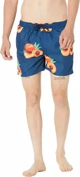 Пляжные шорты Selected Homme Classic Swimshorts, цвет Insignia Blue Peach