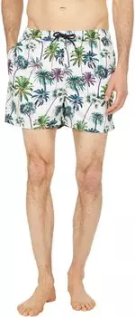Пляжные шорты Selected Homme Classic Swimshorts, цвет Bone White Palm Tree