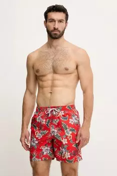 Пляжные шорты Superdry, красный