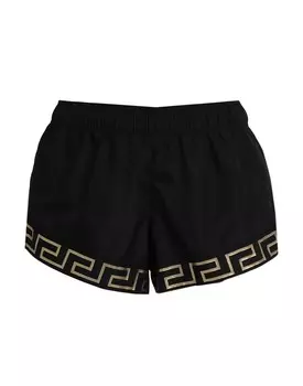 Пляжные шорты Versace, черный