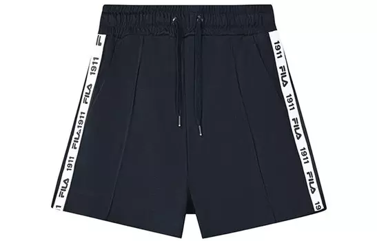 Пляжные шорты женские темно-синие Fila