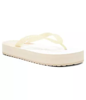 Пляжные тапочки Calvin Klein Jeans, экрю