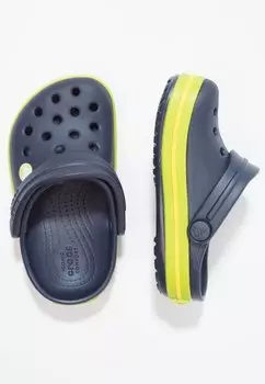 Пляжные тапочки Crocband Crocs, темно-синий