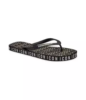 Пляжные тапочки Dsquared2, черный
