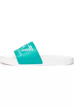 Пляжные тапочки EA7 Emporio Armani, слоновая кость