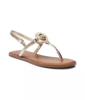 Пляжные тапочки Райли Michael Kors Kids, золотой