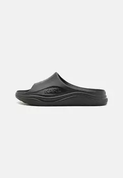 Пляжные тапочки Skoona Logo Slide KARL LAGERFELD, черный
