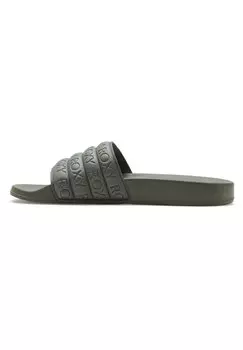 Пляжные тапочки Slippy Roxy, цвет army green