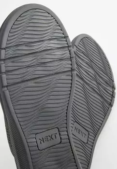 Пляжные тапочки Textured Regular Fit Next, серые