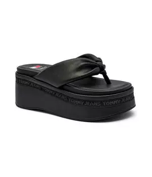 Пляжные тапочки Tommy Jeans, черный