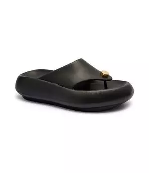 Пляжные тапочки всплеск Michael Kors, черный