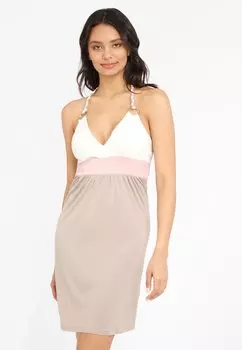 Пляжный аксессуар Beach Time, камыш зелено-кремовый