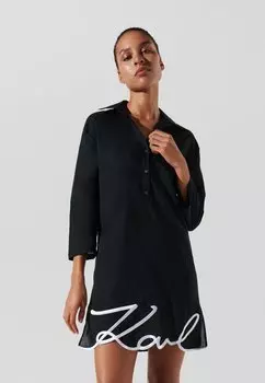 Пляжный аксессуар DNA SIGNATURE KARL LAGERFELD, цвет black