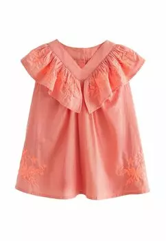 Пляжный аксессуар Embroidered Regular Fit Next, кораллово-розовый