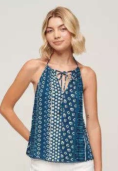 Пляжный аксессуар HALTER Superdry, пестрый синий