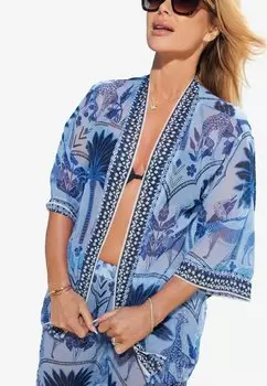 Пляжный аксессуар Kimono Lipsy, синий