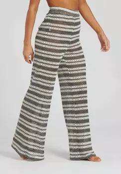 Пляжный аксессуар Monochrome Crochet Trousers South Beach, мультиколор