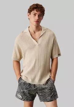 Пляжный аксессуар OPEN Calvin Klein Swimwear, бежевый