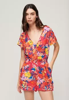 Пляжный аксессуар SHORT SLEEVE Superdry, цвет pink anenome