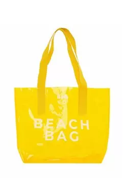 Пляжный аксессуар Strandtasche transparent Bagmori, цвет gelb