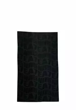 Пляжный аксессуар TOWEL EA7 Emporio Armani, черный