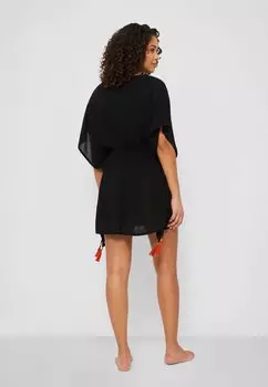 Пляжный аксессуар Tunic LASCANA, черный