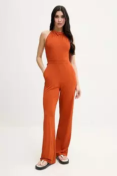 Пляжный комбинезон Max Mara Beachwear, оранжевый