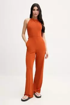 Пляжный комбинезон Max Mara Beachwear, оранжевый
