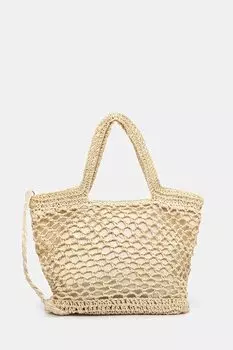 Пляжный мешок Answear.Lab, бежевый