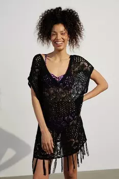 Пляжный накидка Medicine, черный