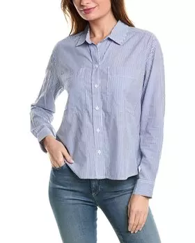 Пляжный обеденный зал рубашка Эверлинн beachlunchlounge, синий