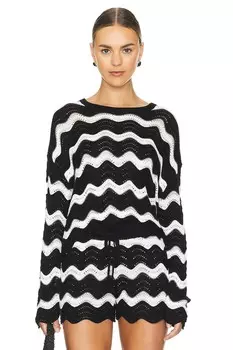 Пляжный свитер Beach Riot, черный