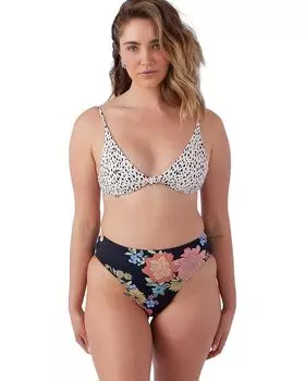 Пляжный топ O'Neill Drea Animal Pismo Top, черный